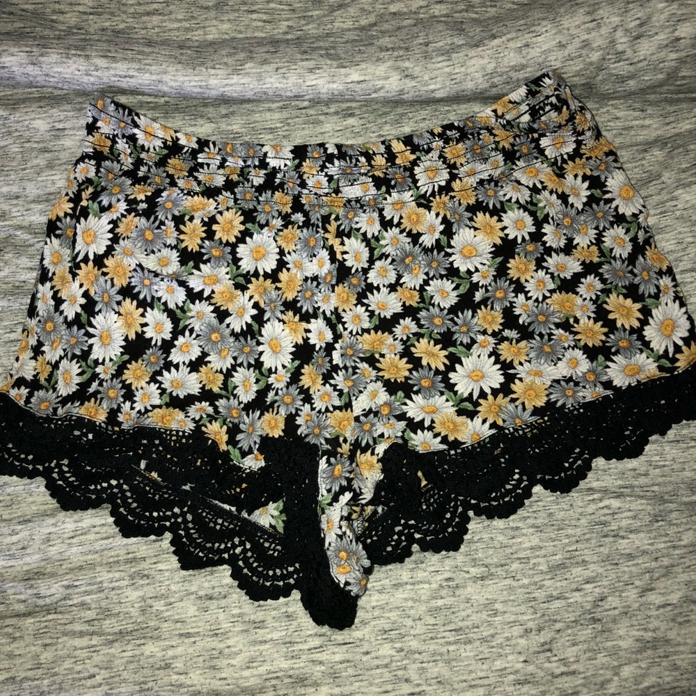 Soft Flower Shorts